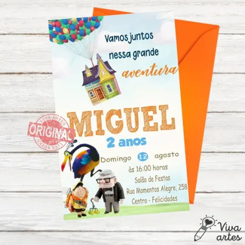Convite Digital Up Altas Aventuras