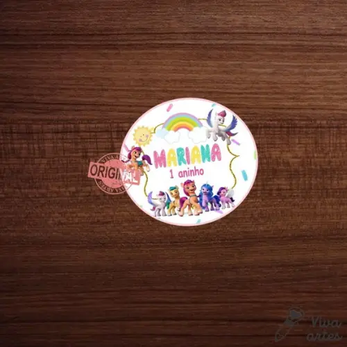Tag Lembrancinha My Little Pony Arquivo Digital