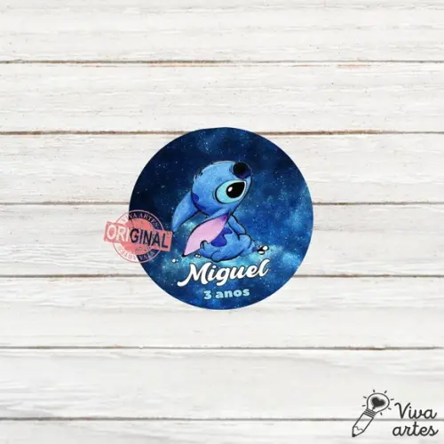 Tag Lembrancinhas Digital Lilo e Stitch