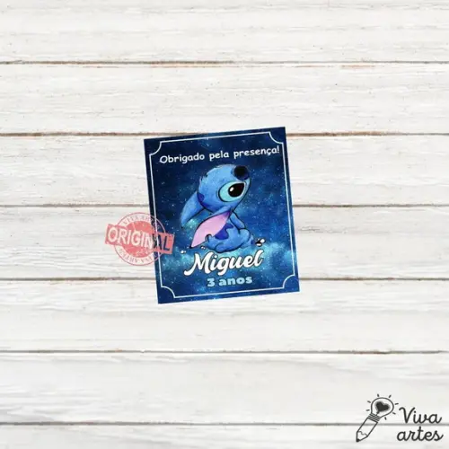 Tag Lembrancinhas Digital Lilo e Stitch