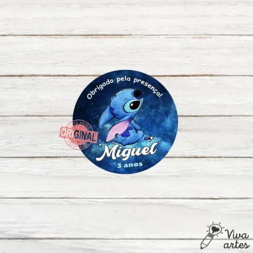 Tag Lembrancinhas Digital Lilo e Stitch