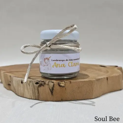 Kit de Mini Vela Perfumada Maternidade Menina