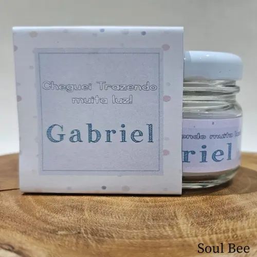 Mini Vela Perfumada Maternidade Menina