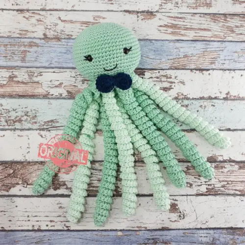 Polvo Colorido Amigurumi