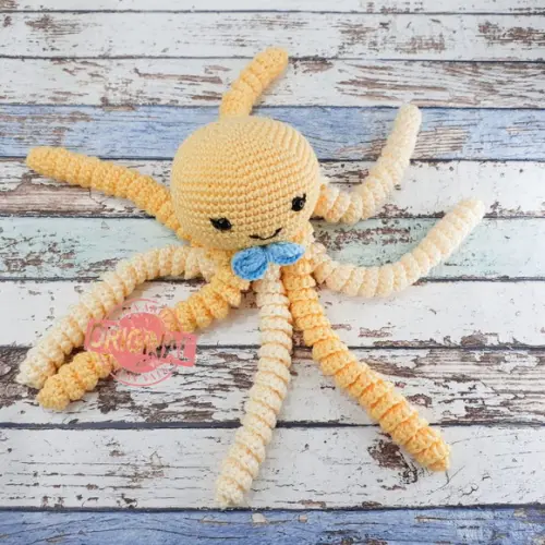Polvo Colorido Amigurumi