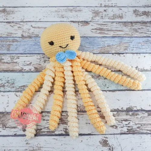Polvo Colorido Amigurumi