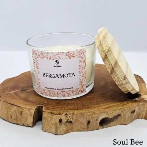 Trio de Velas Aromáticas / Bergamota, Bamboo e Vanilha Black