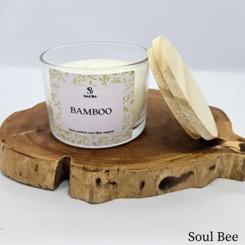 Trio de Velas Aromáticas / Bergamota, Bamboo e Vanilha Black