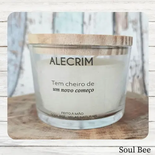 Vela Aromática Alecrim