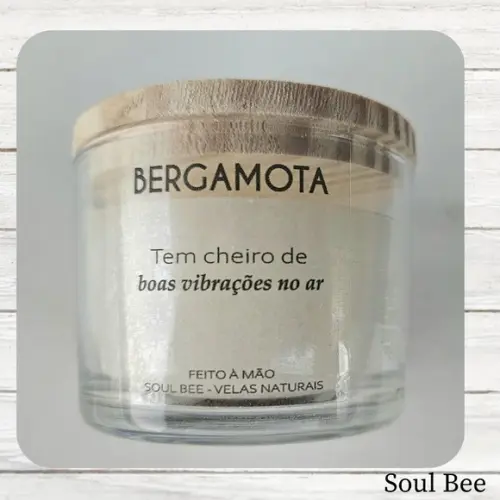 Vela Aromática Bergamota