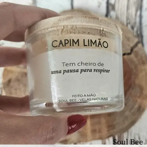 Vela Aromática Capim Limão
