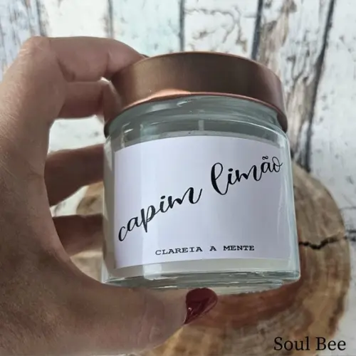 Vela Aromática Capim Limão - Equilíbrio