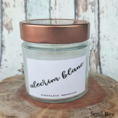 Vela Aromática Carinho Alecrim Blanc