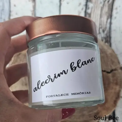 Vela Aromática Carinho Alecrim Blanc