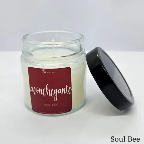 Vela Aromática Colors Vibes Aconchegante Canela + Cravo