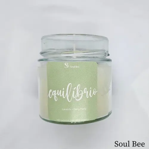 Vela Aromática Colors Vibes Equilíbrio Lavanda + Ylang-ylan