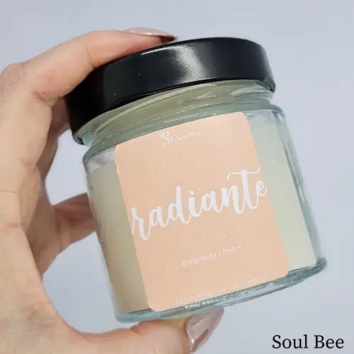 Vela Aromática Colors Vibes Radiante Bergamota e Cedro