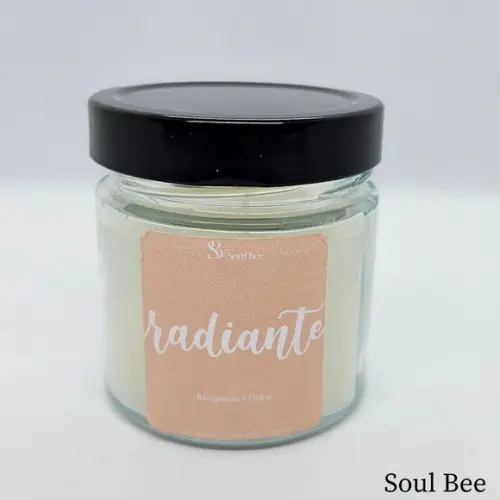 Vela Aromática Colors Vibes Radiante Bergamota e Cedro