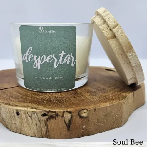Vela Aromática Despertar / Hortelã-pimenta + Olíbano 150g