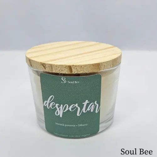 Vela Aromática Despertar / Hortelã-pimenta + Olíbano 150g