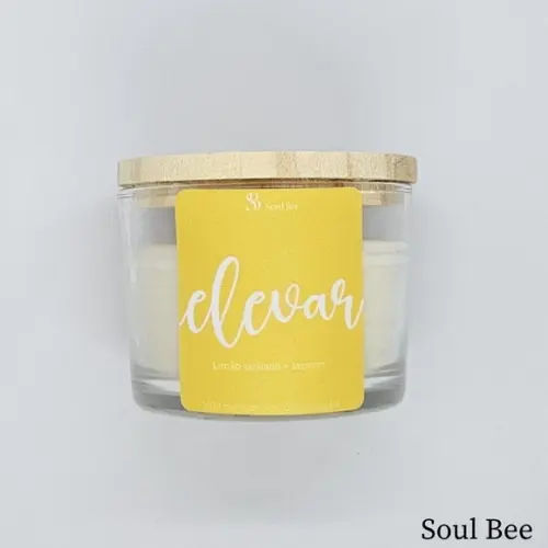 Vela Aromática Elevar / Limão-siciliano + Jasmim 150g