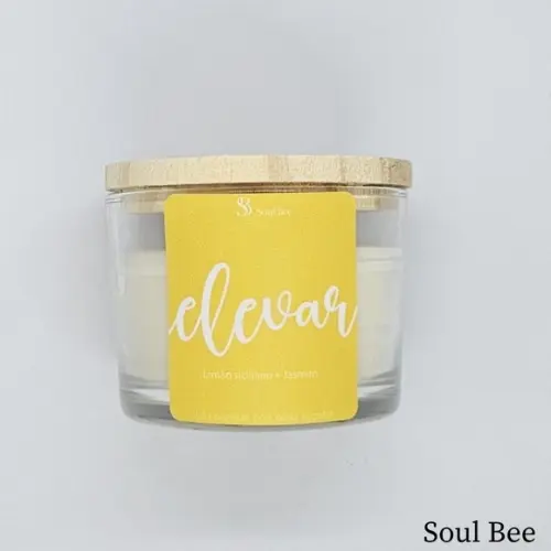 Vela Aromática Elevar / Limão-siciliano + Jasmim 150g