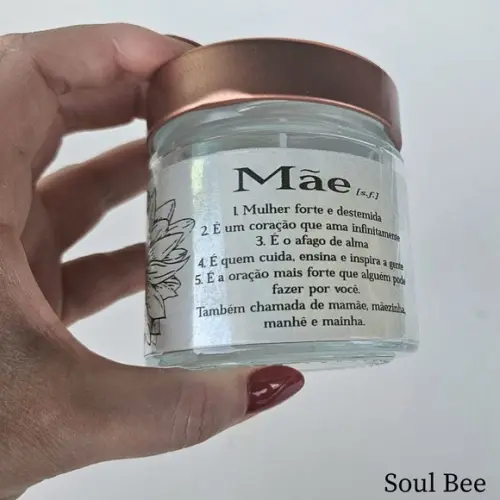 Vela Aromática Dias das Mães