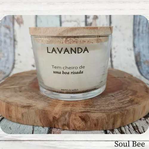 Vela Aromática Lavanda