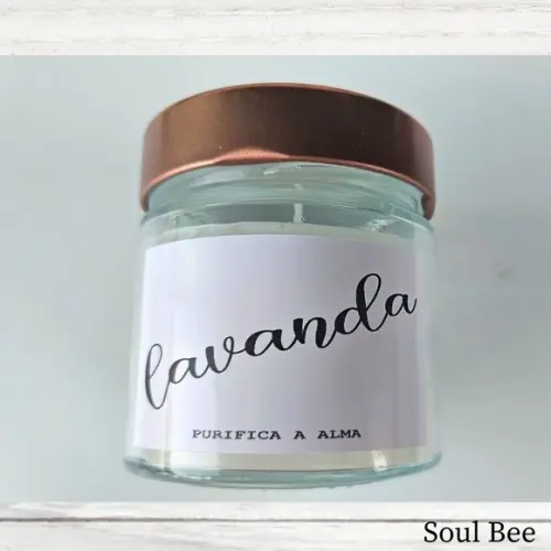 Vela Aromática Lavanda - Calma