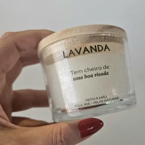 Vela Aromática Lavanda