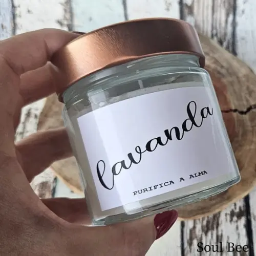 Vela Aromática Lavanda - Calma