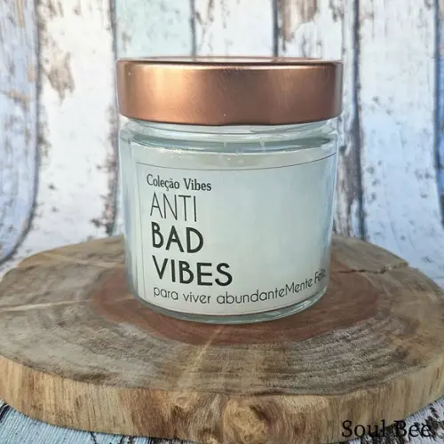 Vela Aromática Perfumada Antibad Vibes