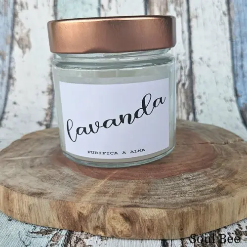 Vela Aromática Lavanda - Calma