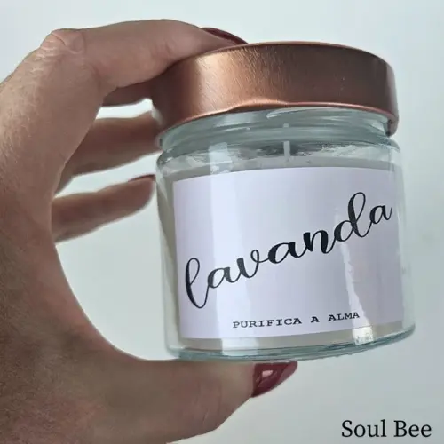 Vela Aromática Lavanda - Calma