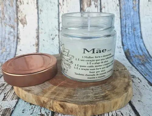 Vela Aromática Perfumada Dias das Mães