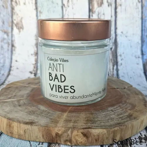 Vela Aromática Perfumada Antibad Vibes