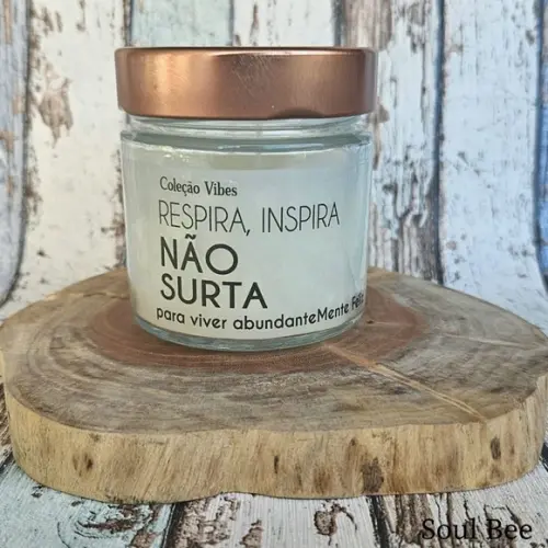 Vela Aromática Respira, Inspira Não Surta