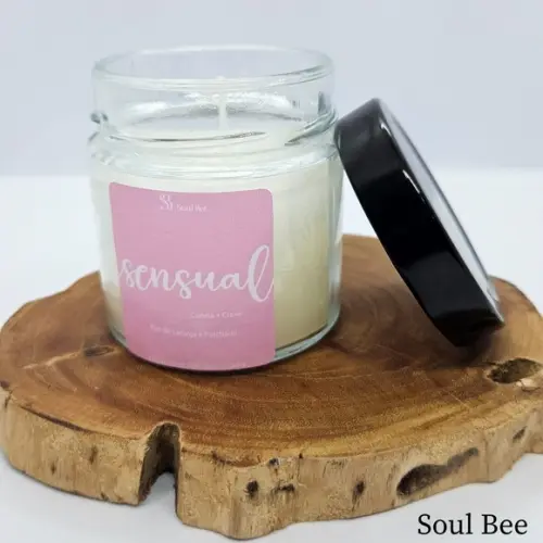 Vela Aromática Sensual Flor de Laranjeira + Patchouli
