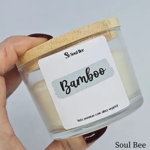 Vela Coleção Aura Perfumada Bamboo