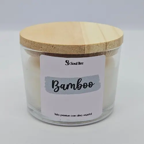 Vela Coleção Aura Perfumada Bamboo