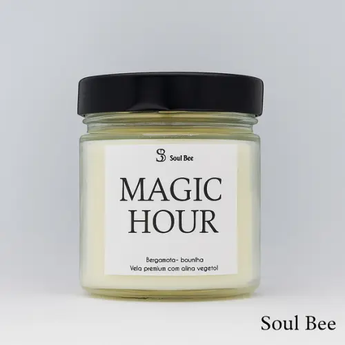 Vela Coleção Mood - Magic Hour - Bergamota + Baunilha