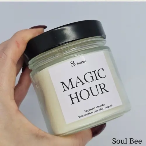 Vela Coleção Mood - Magic Hour - Bergamota + Baunilha