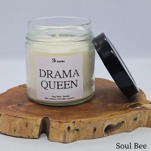 Vela Coleção Mood Hours Drama Queen / Ylang Ylang + Sândalo