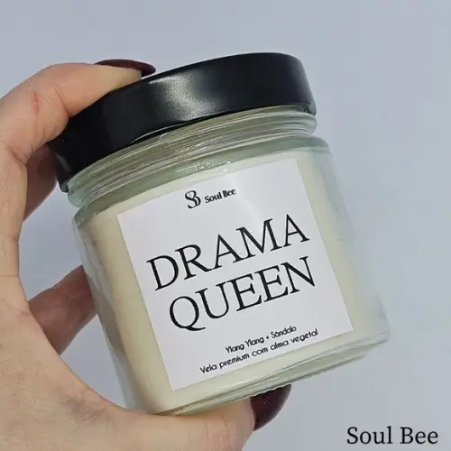 Vela Coleção Mood Hours Drama Queen / Ylang Ylang + Sândalo
