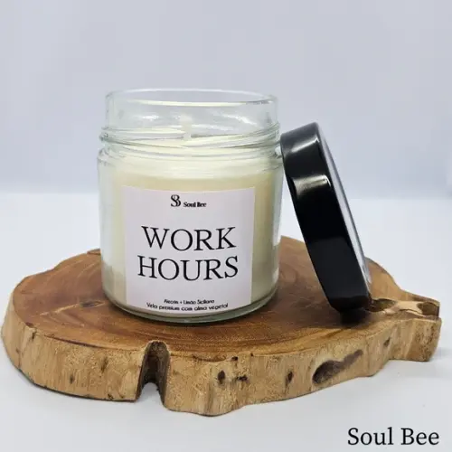 Vela Mood Hours Work Hours / Alecrim + Limão Siciliano