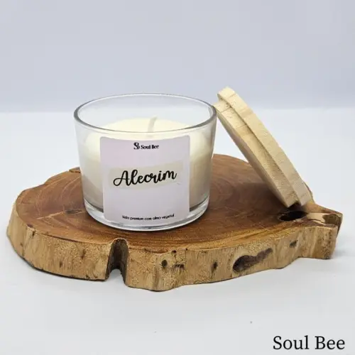 Vela Perfumada Coleção Aura - Alecrim - 150g
