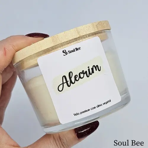 Vela Perfumada Coleção Aura - Alecrim - 150g