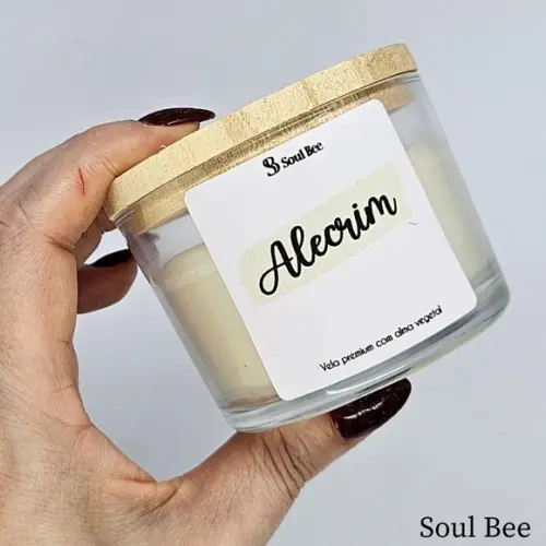 Vela Perfumada Coleção Aura - Alecrim - 150g