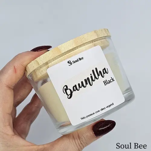 Vela Perfumada Coleção Aura - Baunilha - 150g