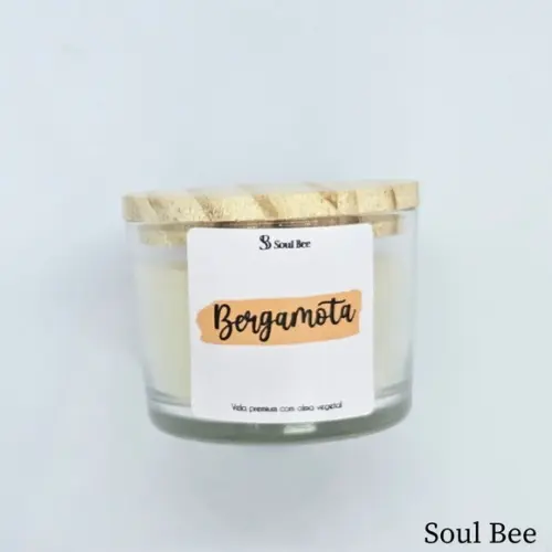 Vela Perfumada Coleção Aura - Bergamota - 150g